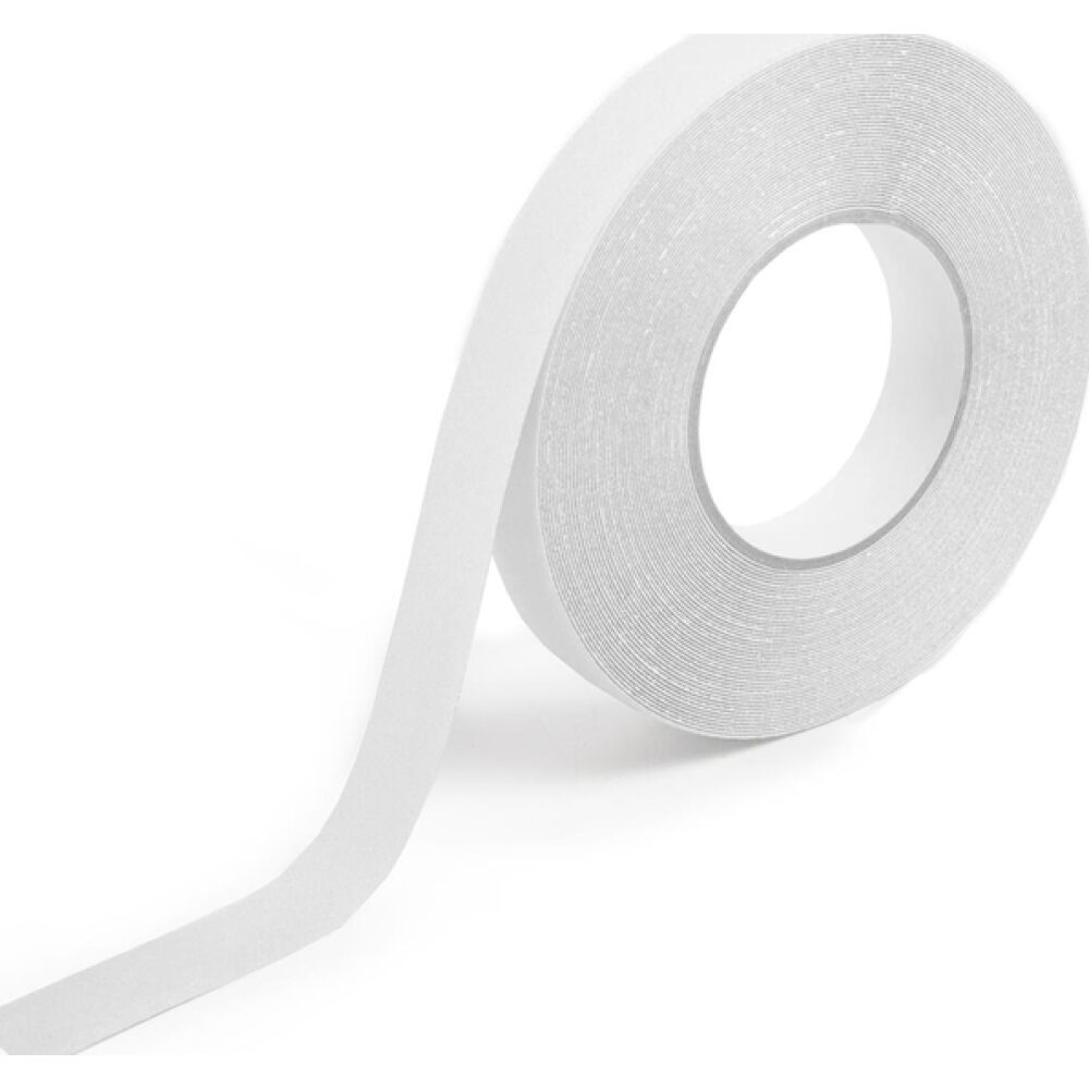 3M Safety-Walk Resilient Fine Non-Slip Tape, Transparent, 25.4 Mm X 18.3 Mt