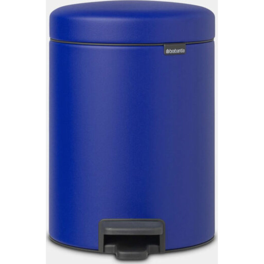 Brabantia Newicon Pedal Bin 5lt (Mineral Powerful Blue)