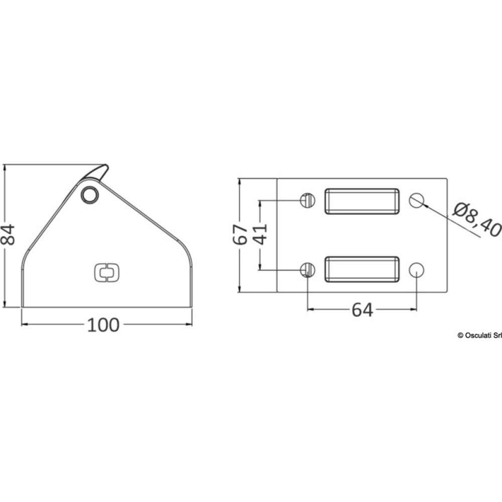Blocca catena per catena 8-10 mm