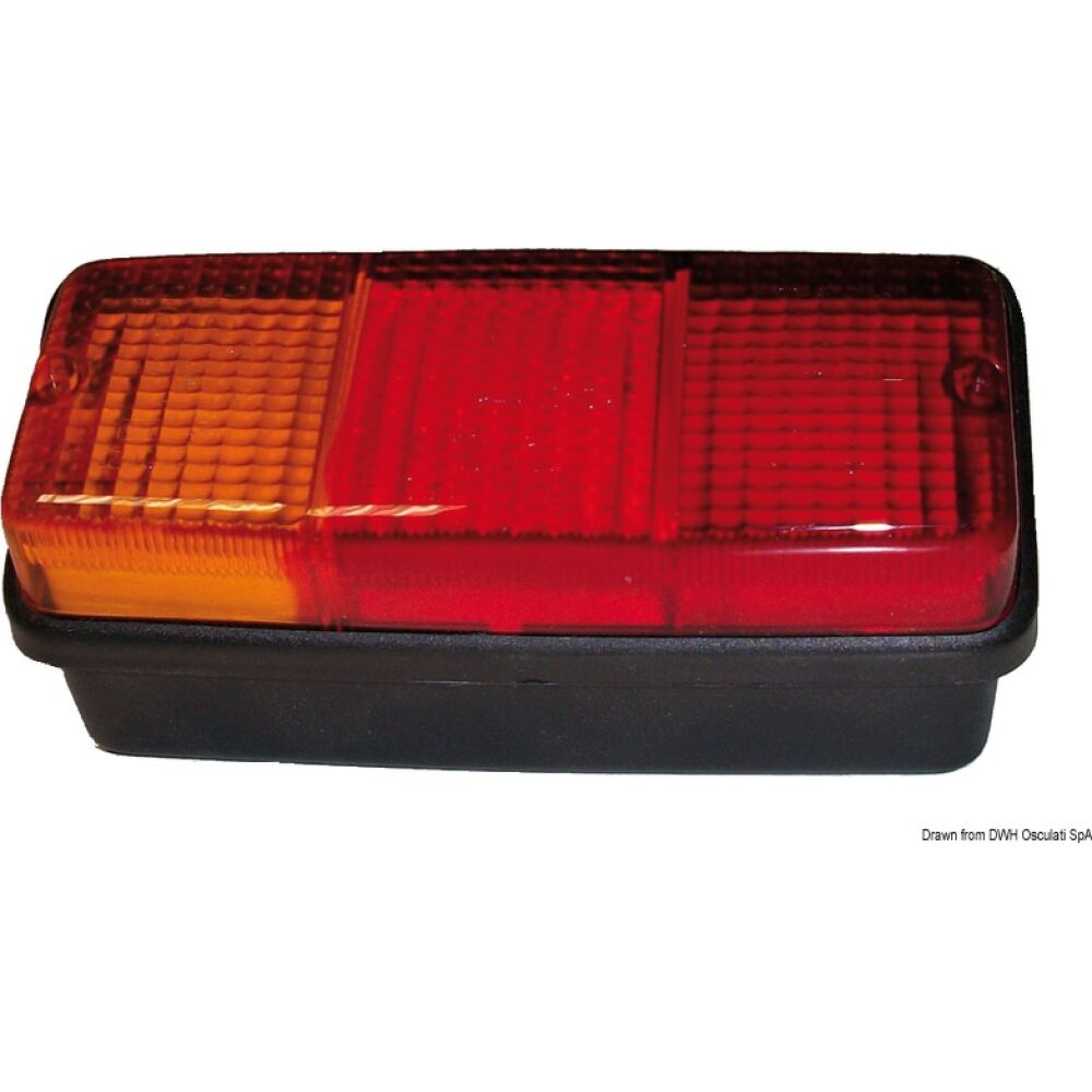 Fanale posteriore DX 3 funzioni 3 lampadine