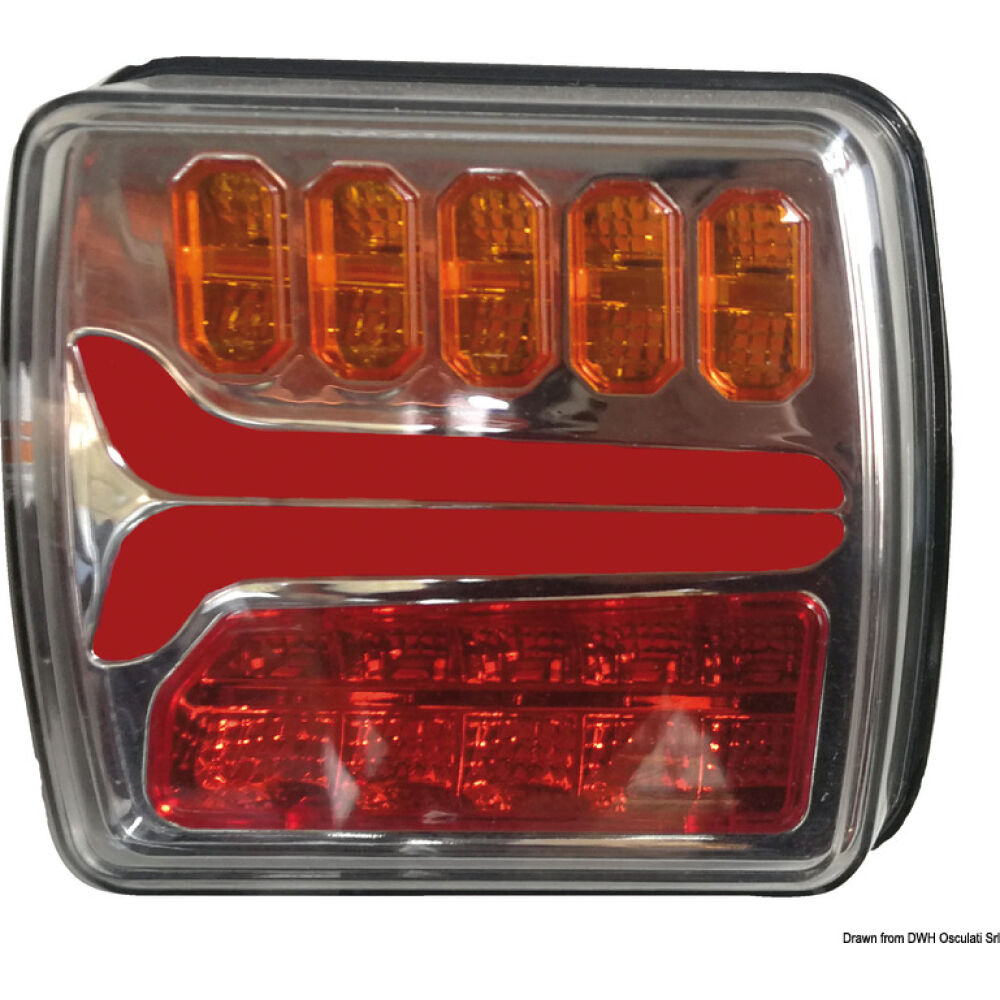 Fanale posteriore sinistro LED dinamico