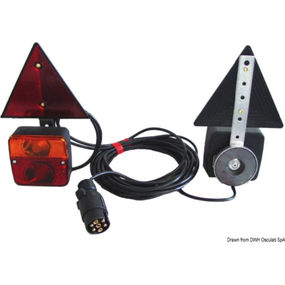 Rear light kit magnetic mounting + triangles