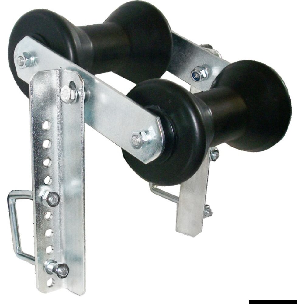 Large central double roller with reinforcements