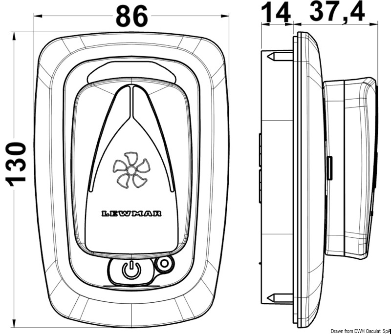 Comando Joypad Blue doppio