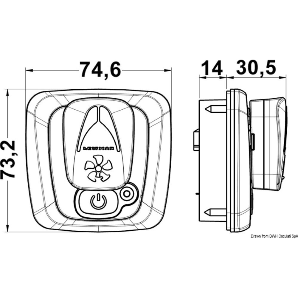 LEWMAR Blue Generation single Joypad