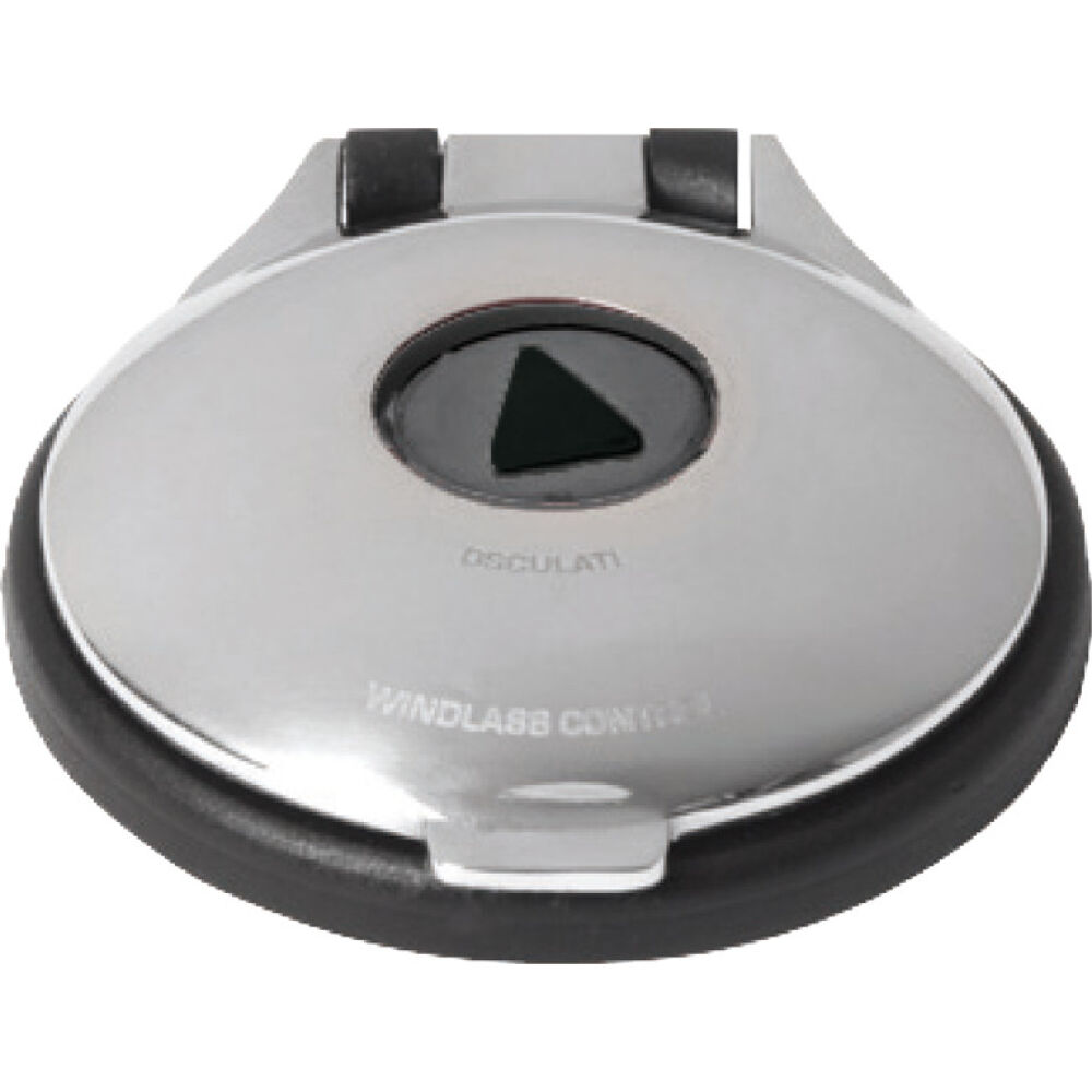 Pulsantiera a pedale inox/nero