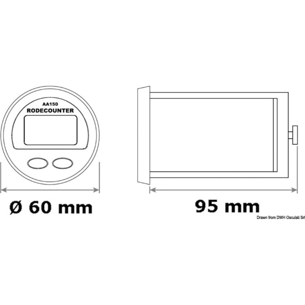 Contametri Lewmar AA150 (funzioni base)