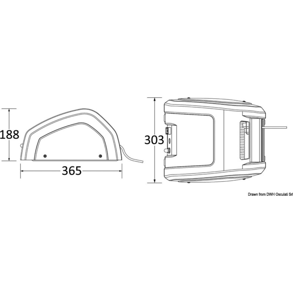 Lewmar Captive CRW 400