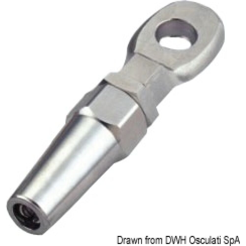 Terminale inox occhio Ø 3 mm