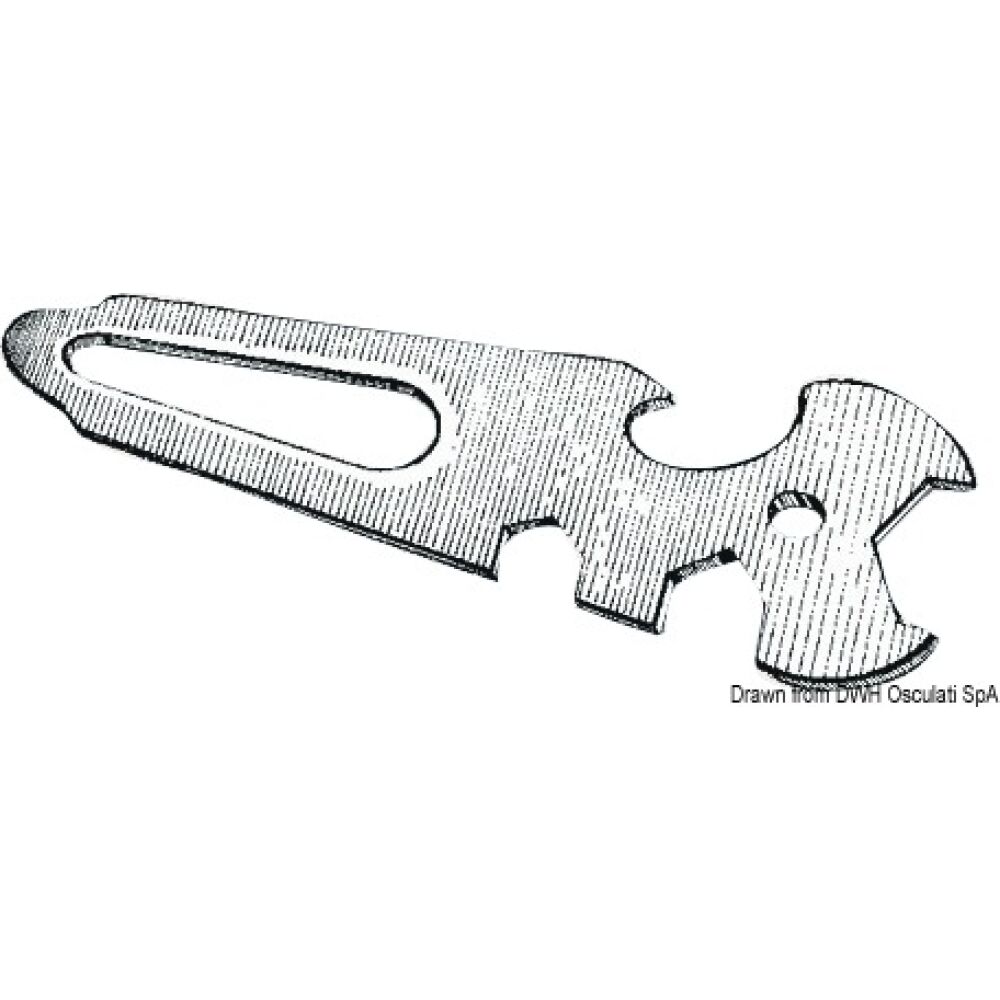 Multi-purpose tool AISI 316