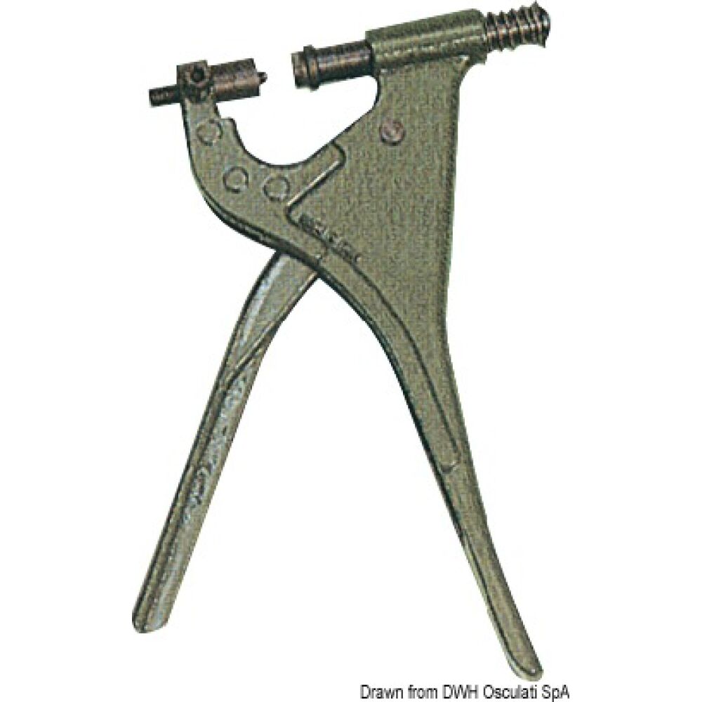 Pliers f. snap fasteners