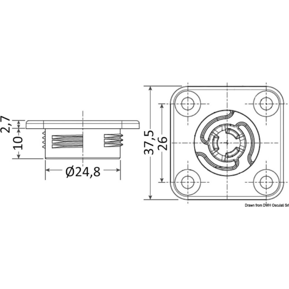 Delahousse Quick Fit-realign with plate clip