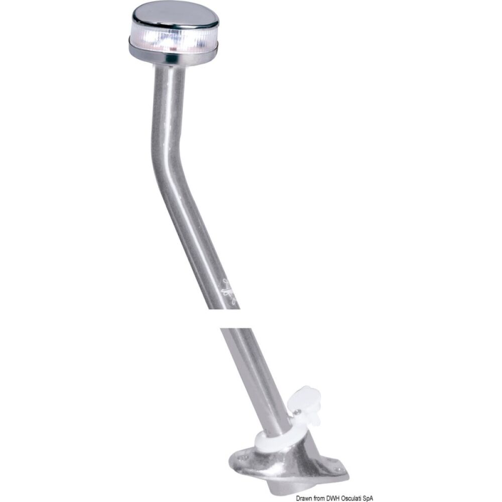 Asta Evoled 360° angolata inox cm 60