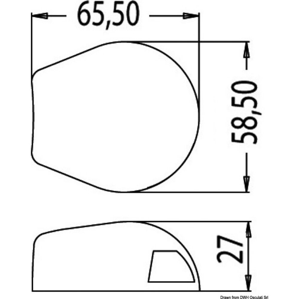 Fanale LED Sea-Dog DX 12 mt