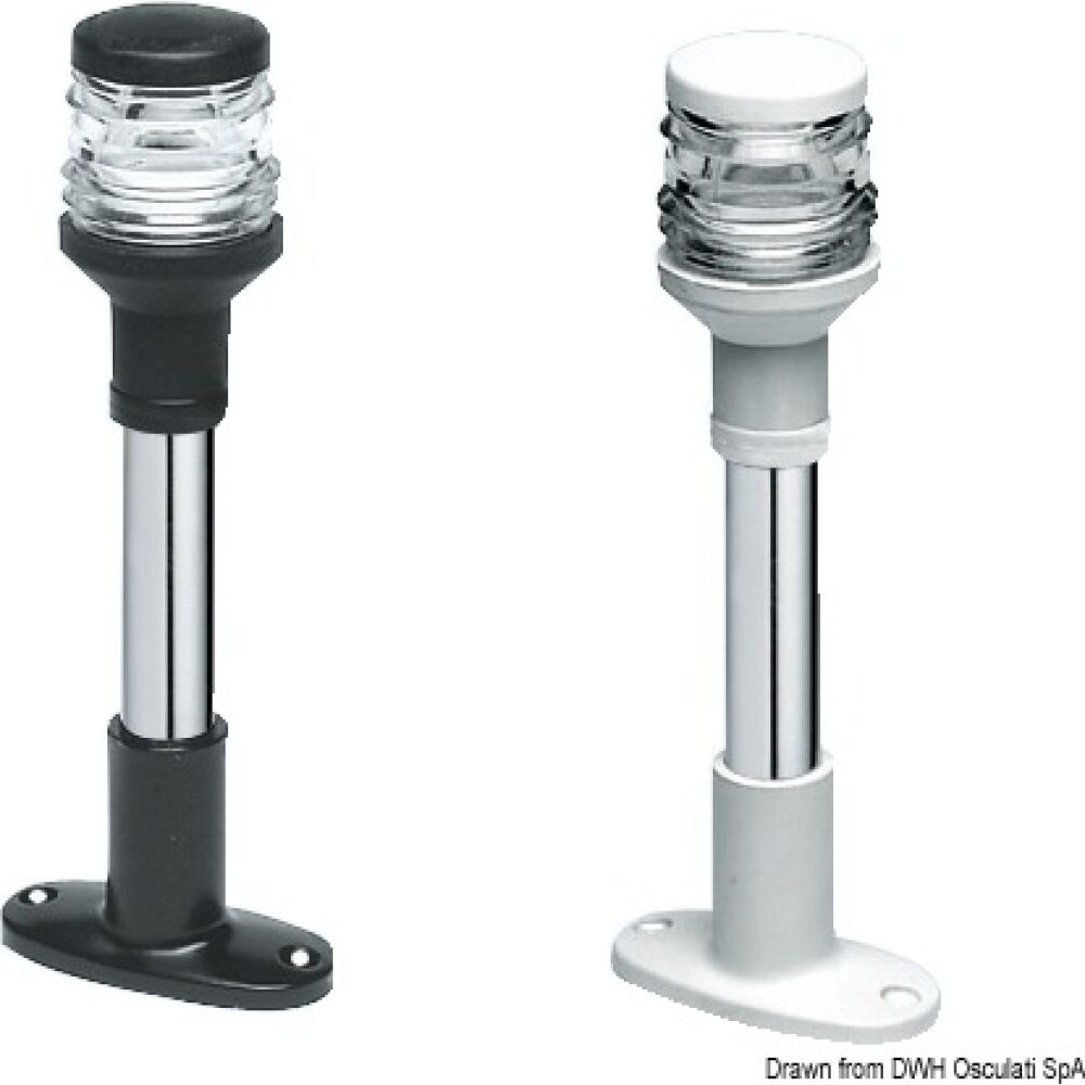 Asta Compact 20 cm fanale nero