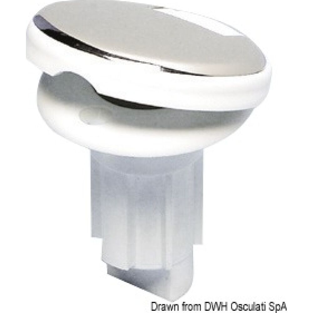 Wall-mounting black combined lightpole 100 cm