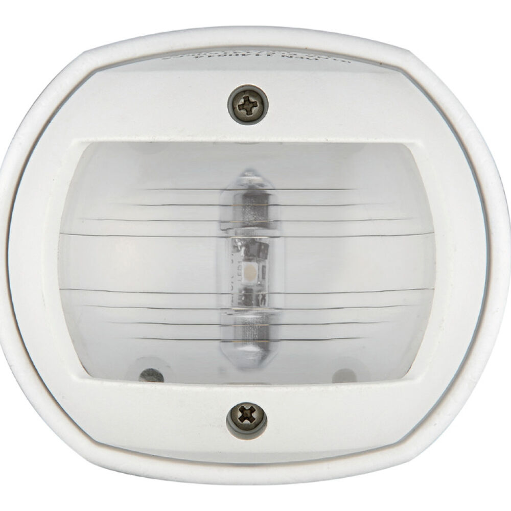 Compact white/135° stern led navigation light