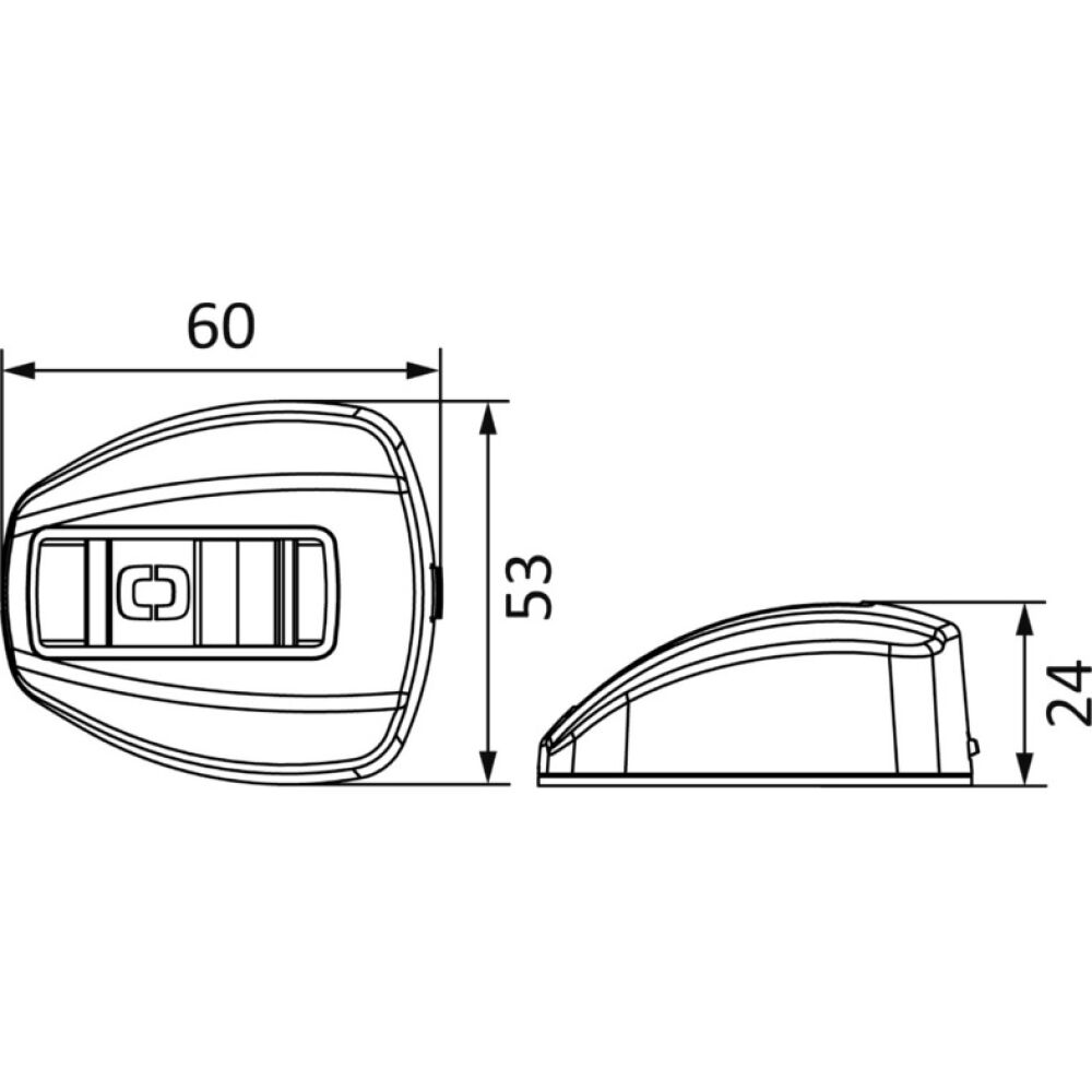 Luce di via NEMO - sinistra e destra 112,5° in blister montaggio verticale