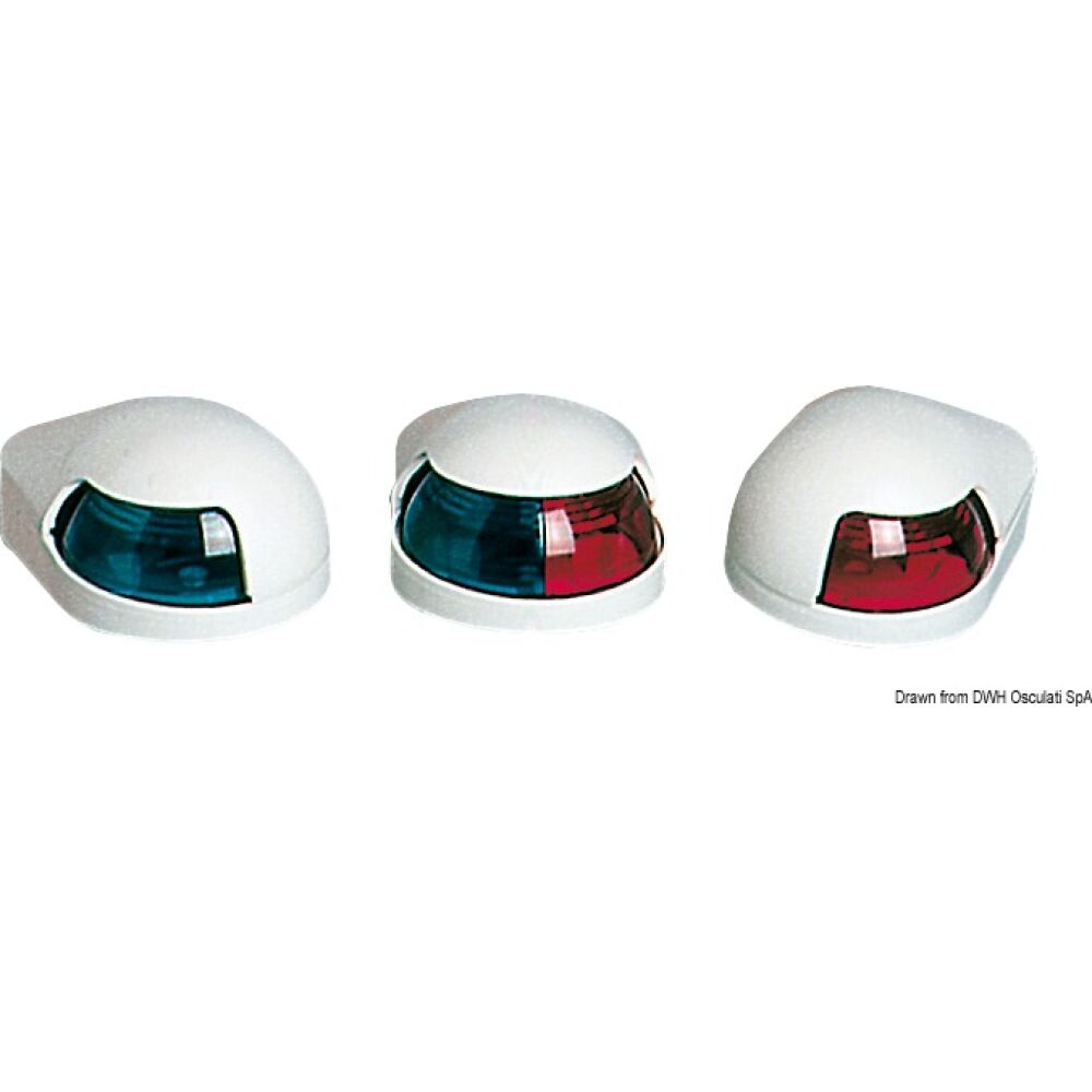 Deck light 225° red/green bicolour