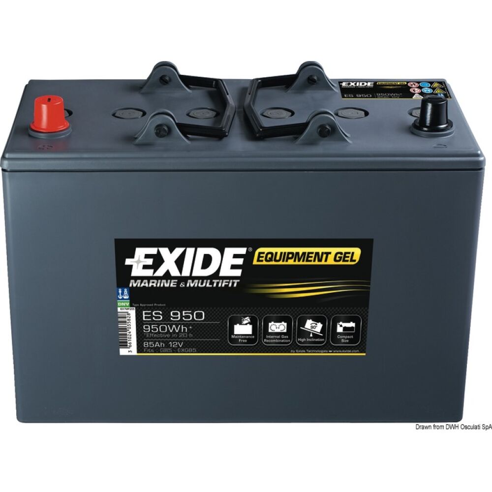 Exide Gel battery 85 Ah