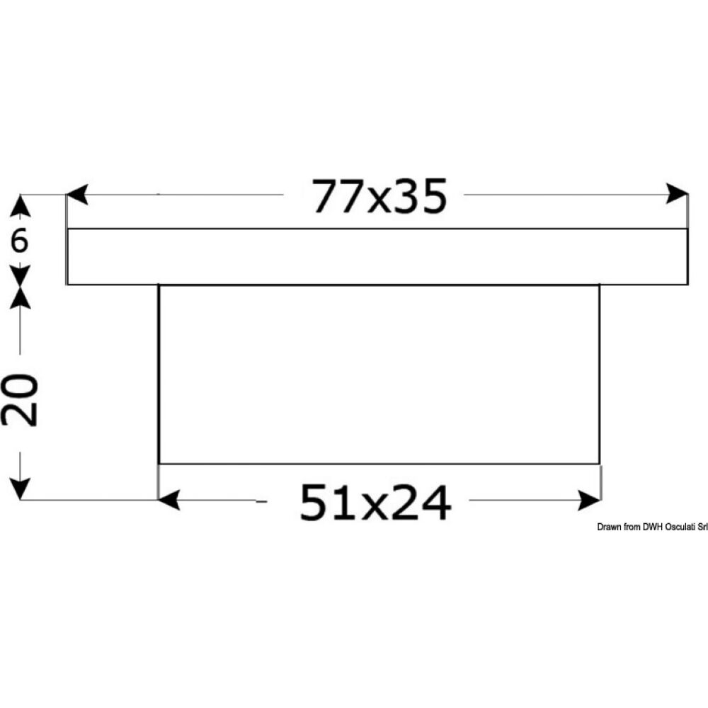 Plafoniera Bimini lucida