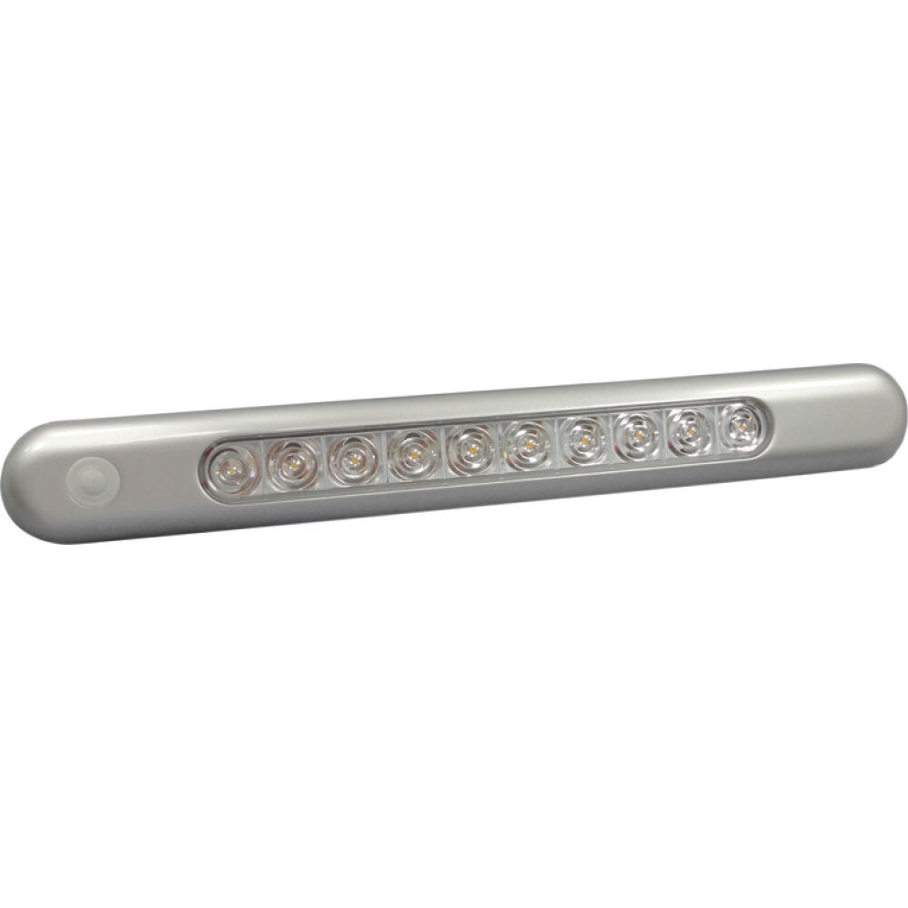 Free-standing LED light chromed 310x40x11.5 mm