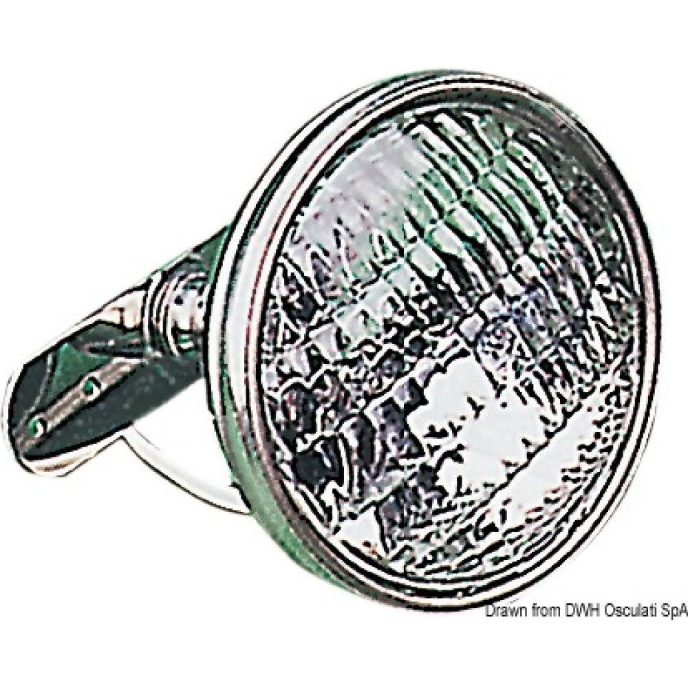 Faro per crocetta inox snodo 12 V