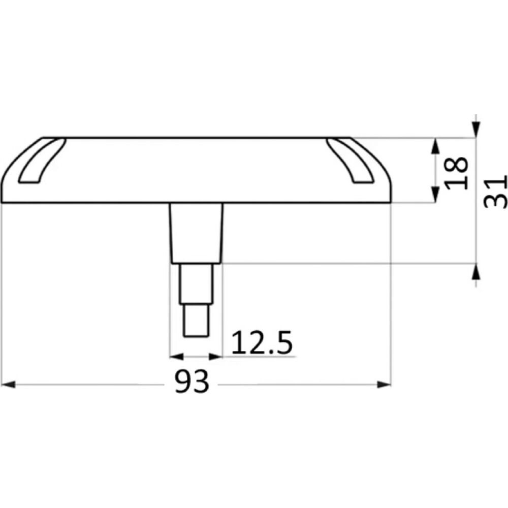 Underwater LED light white + blue 12/24 V