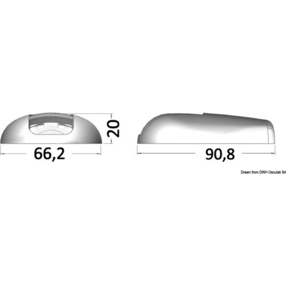 Pair of LED docking lights