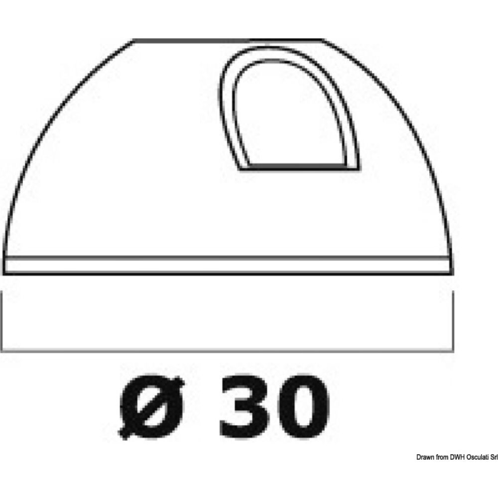 Scanstrut round stuffing box