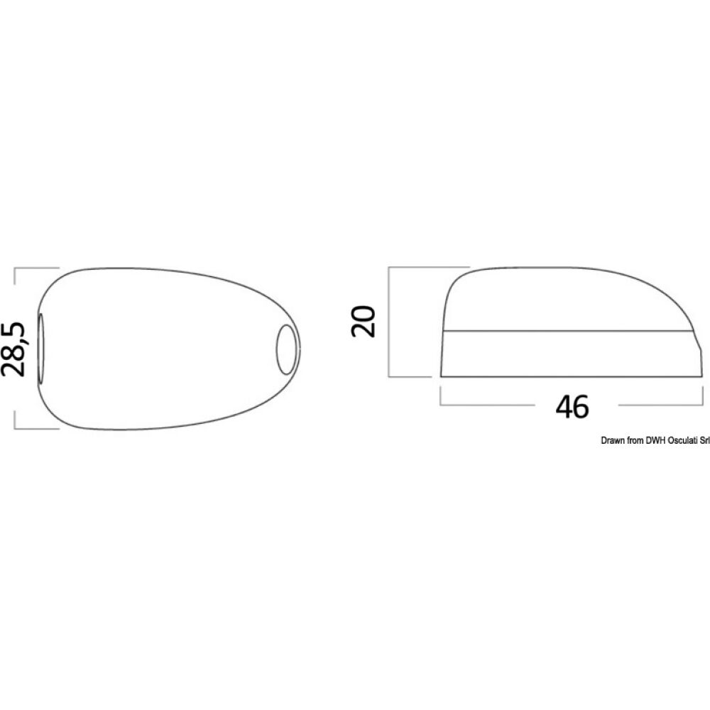 Scanstrut 90° stuffing box