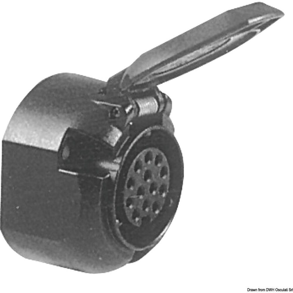 13-pole socket for towing