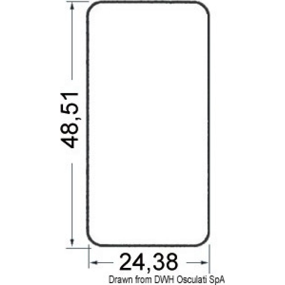 Plastic bezel for switch, closing plug
