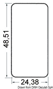 Plastic bezel for switch, closing plug