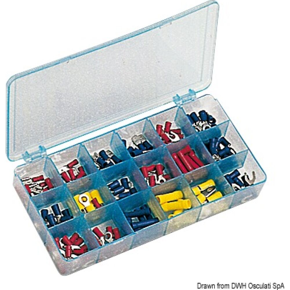 Set of 175 Faston and lugs