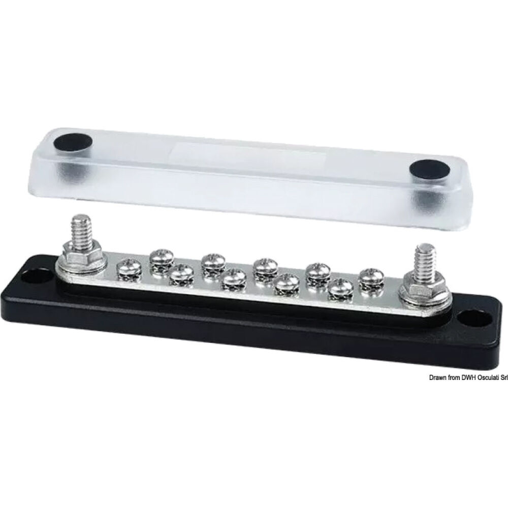 Heavy-Duty Bus Bar Techno electric terminal 2x6 (10x4)