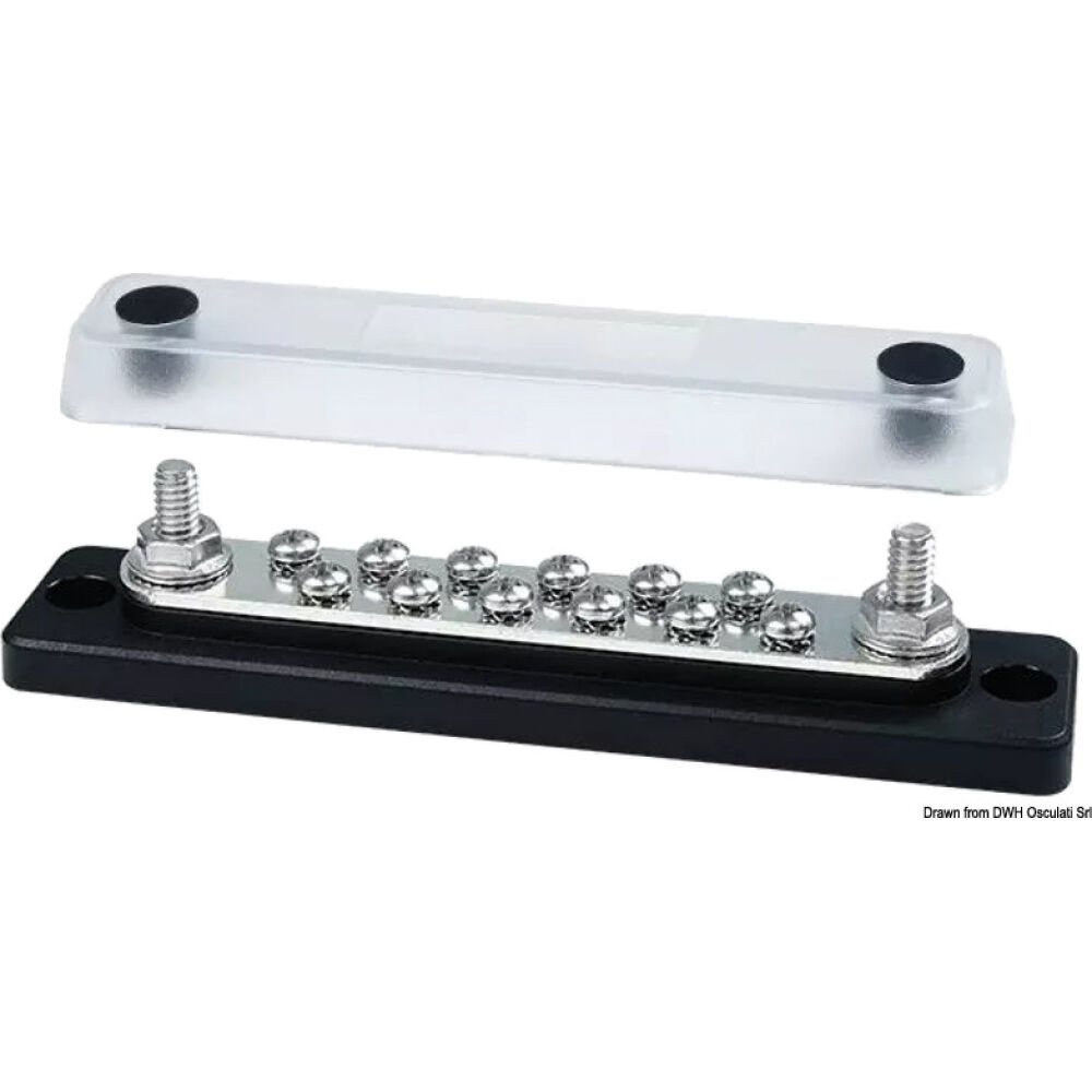 Heavy-Duty Bus Bar Techno electric terminal 2x6 (12x4)