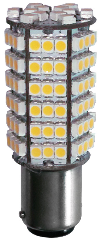 Lampadina LED 12/24 V BA15D 4 W 400 lm