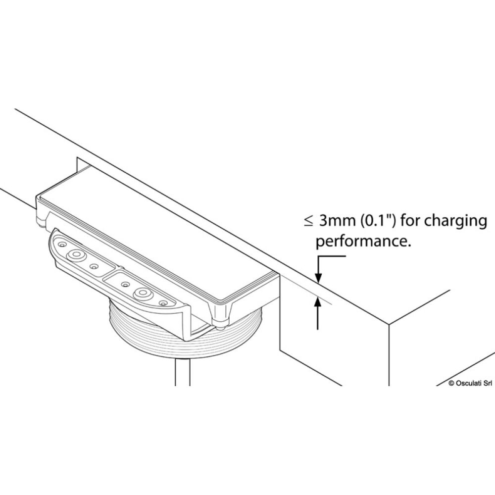 ROKK Wireless HIDDEN 15W 12/24V