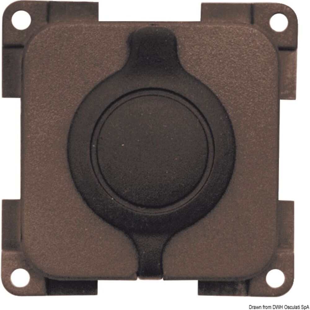 Presa telefono marrone da esterno