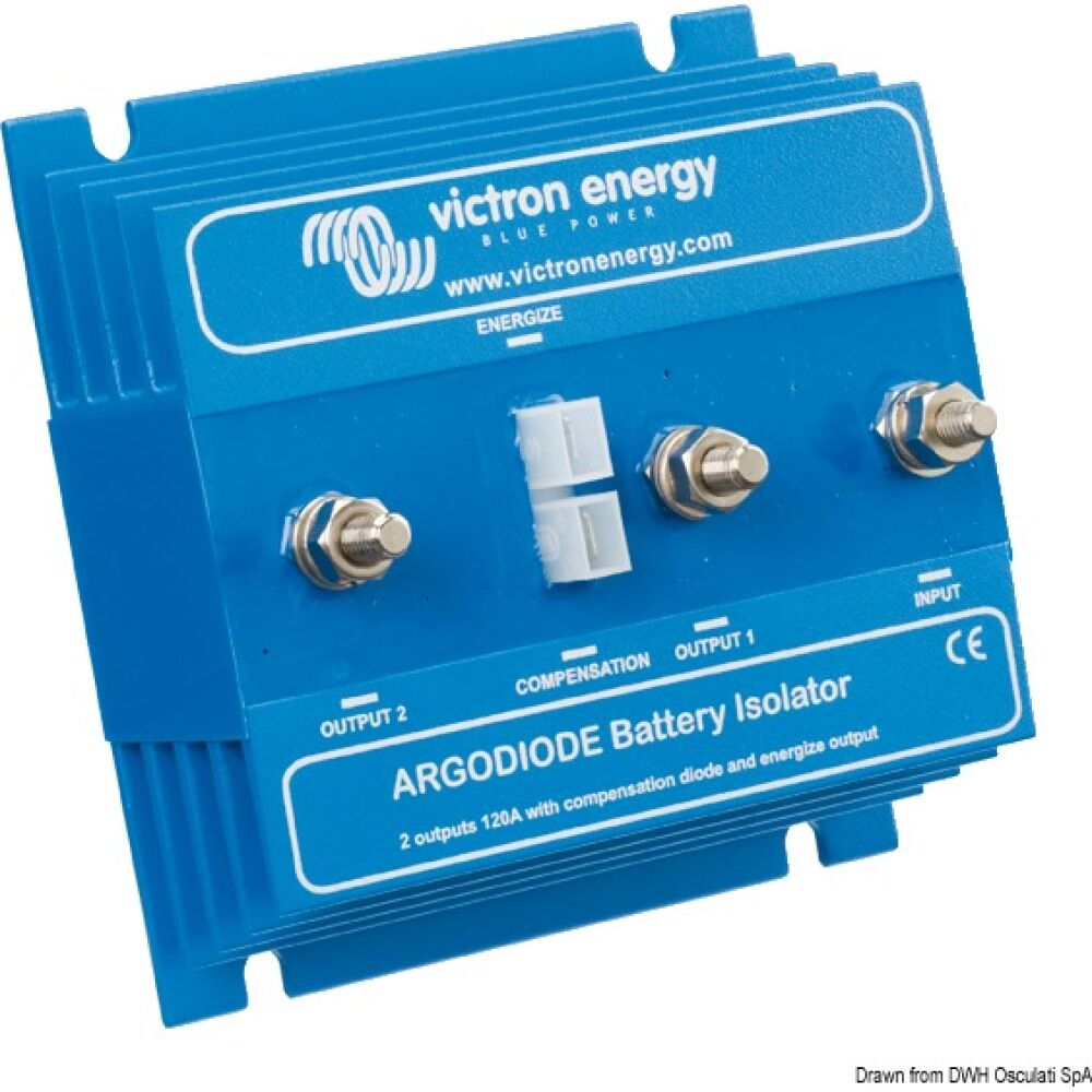 Ripartitore di carica Argodiode 2 x 120 A