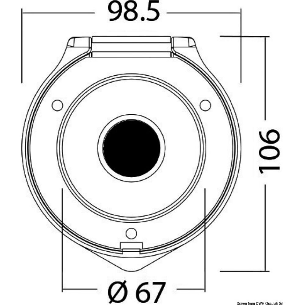 Classic Elegant shower enclosure+ door rear outlet
