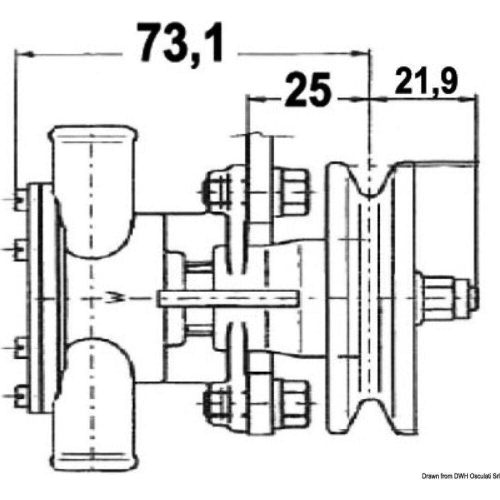 Pompa motore FPR 313