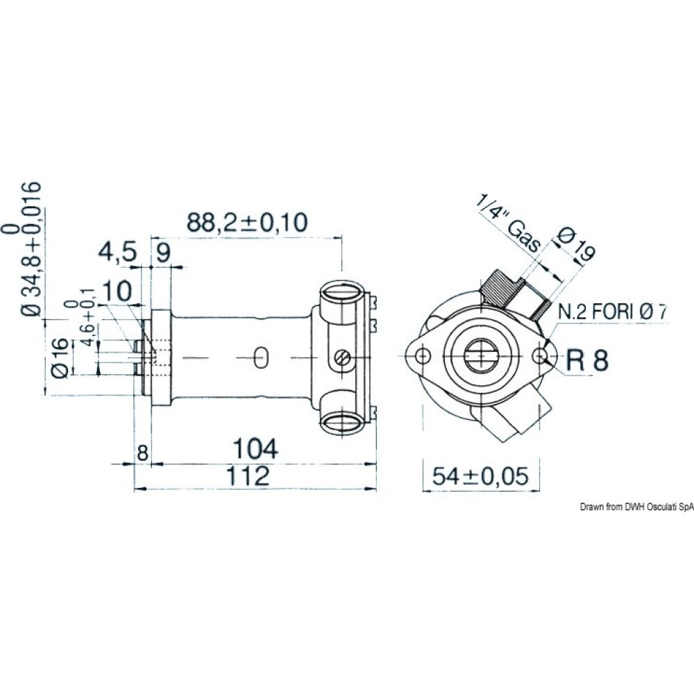 Pompa Nauco ST103 1/4"