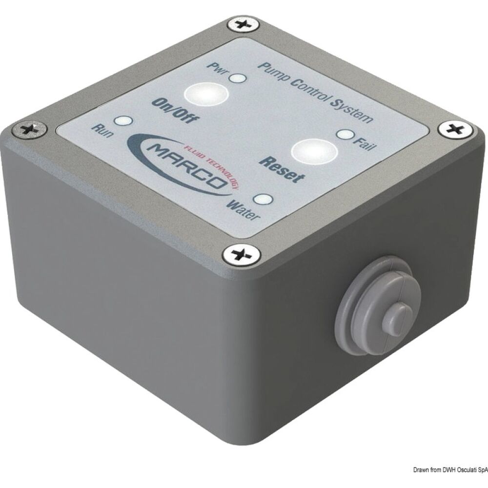 Control panel for automatic fresh water pump