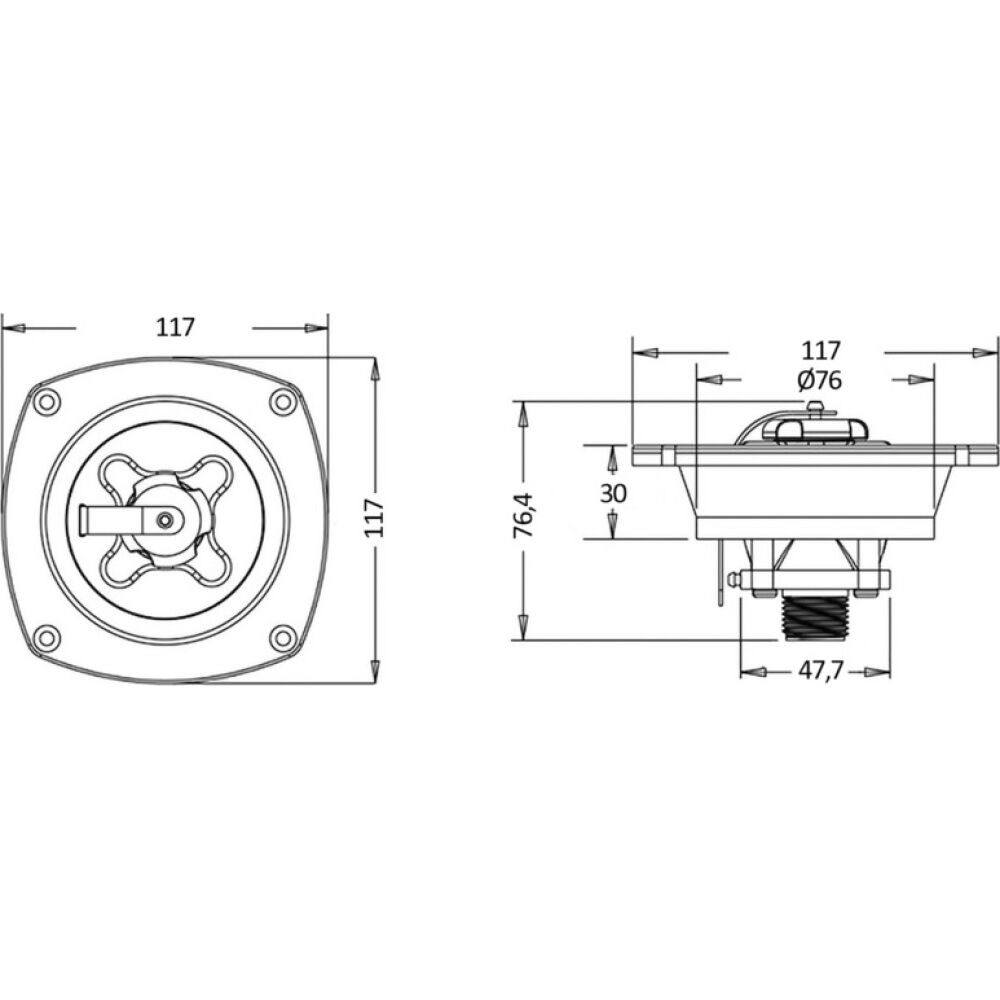 Presa acqua banchina e regolatore di pressione