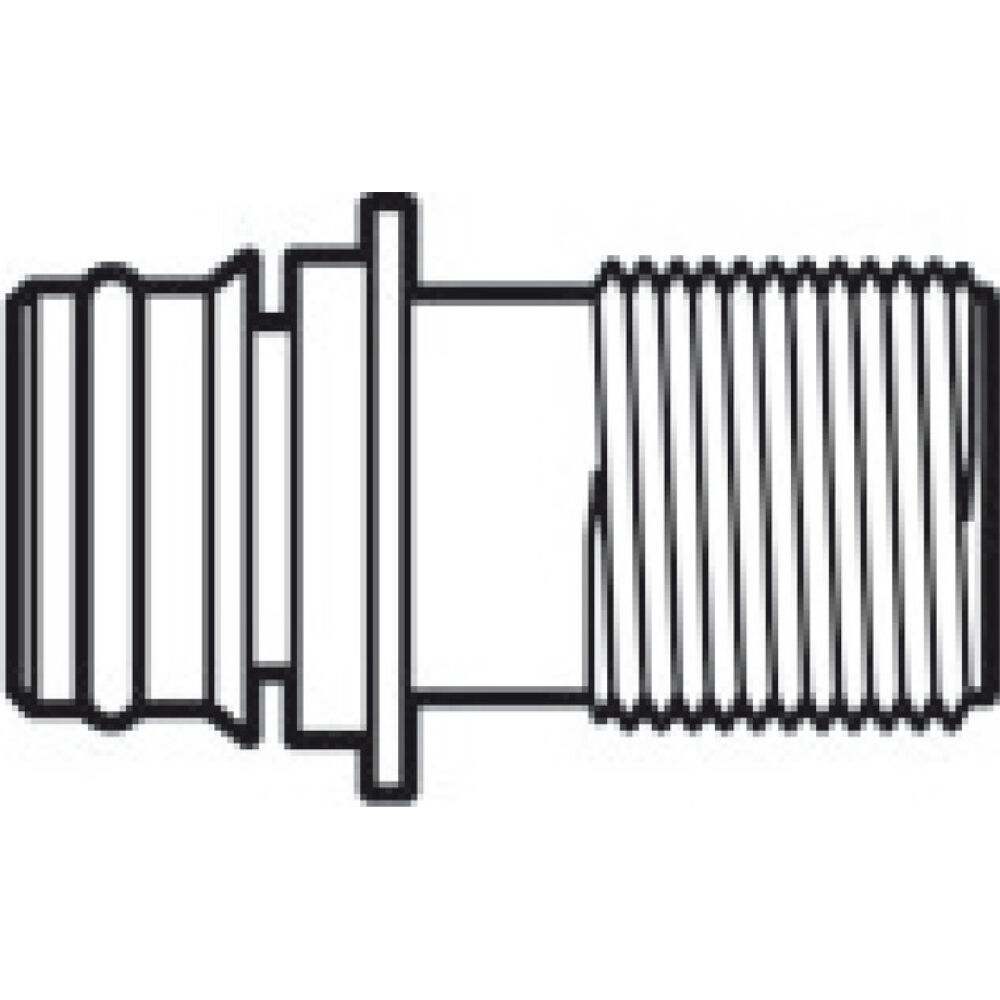 Portagomma diritto 1/2"