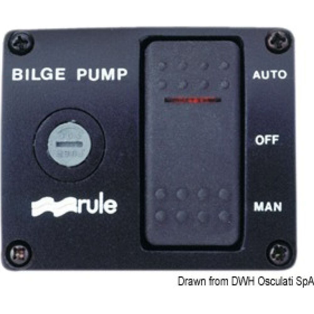Interruttore Rule DeLux 12 V