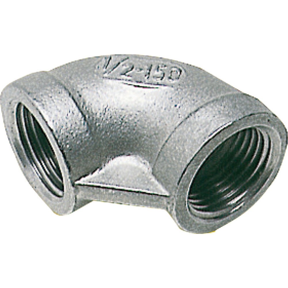 Gomito 90° femmina/femmina inox 3/8