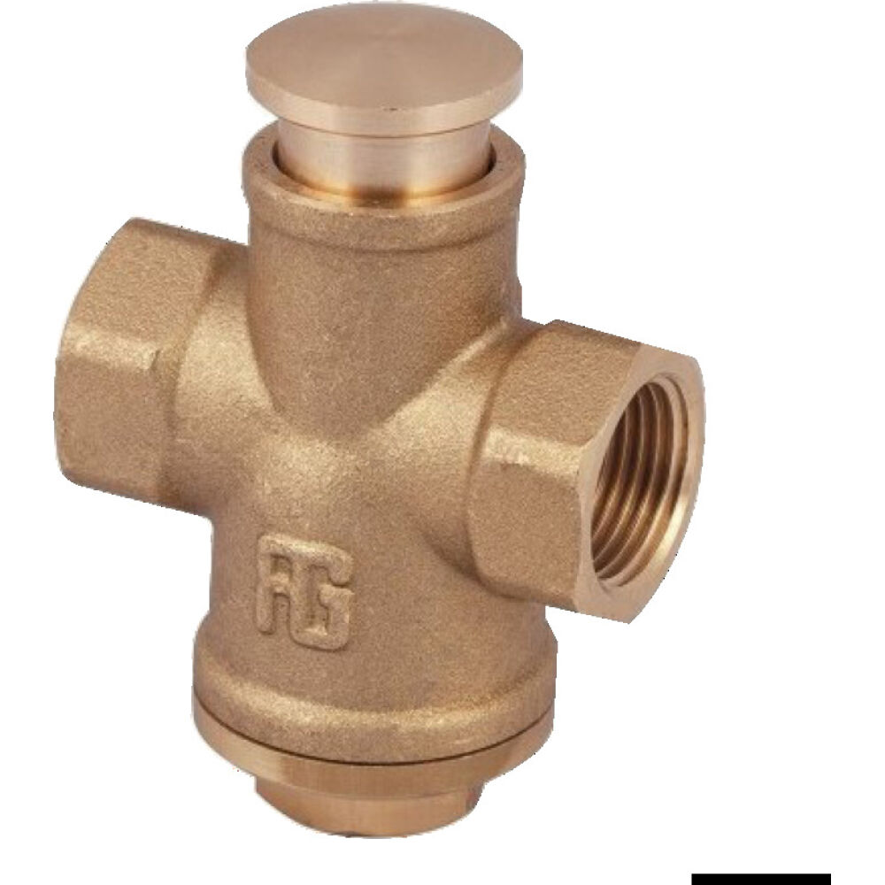 Rubinetto ottone a pulsante 3/8"